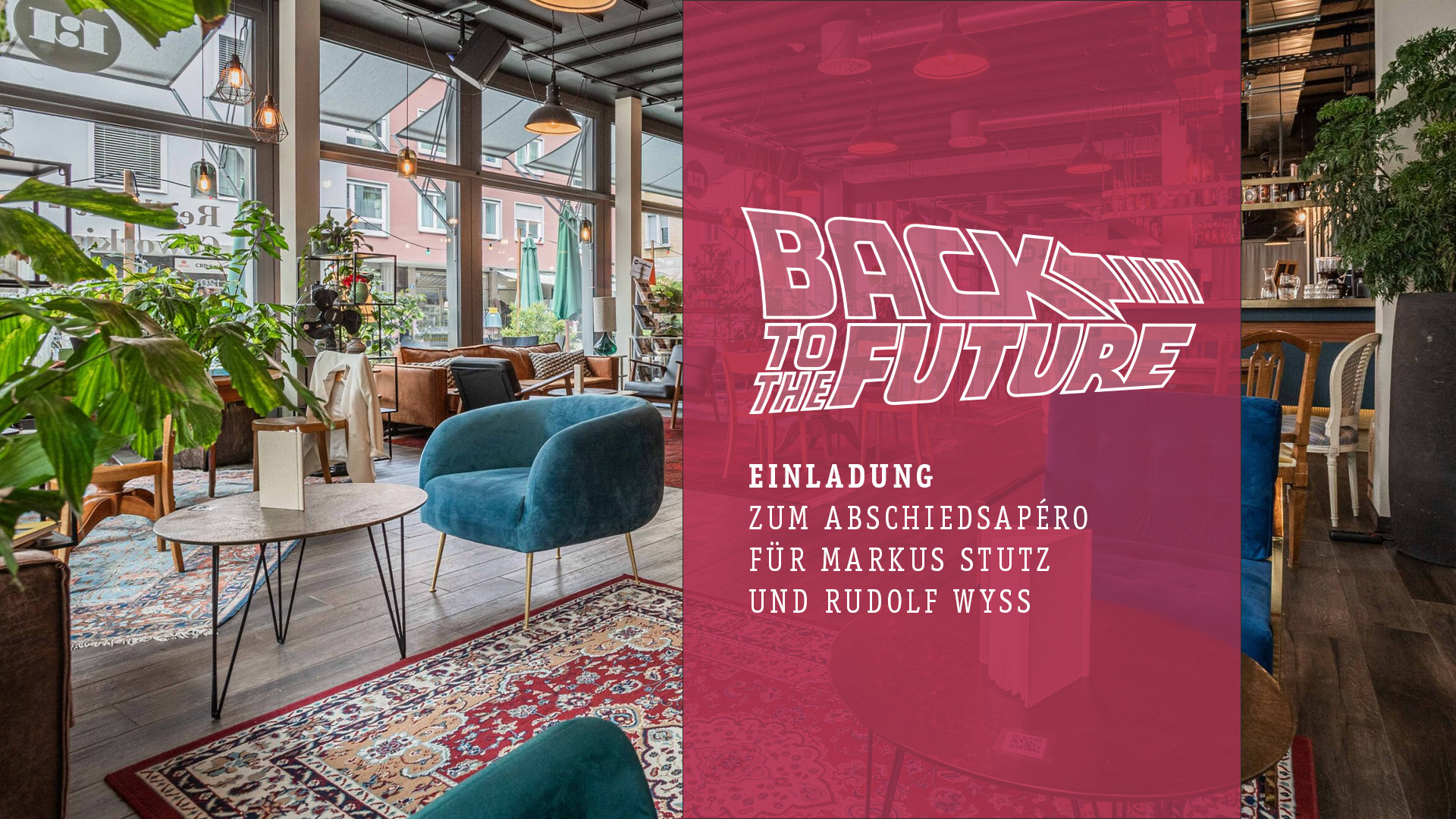 Back to the Future – Haussmann Event Keyvisual